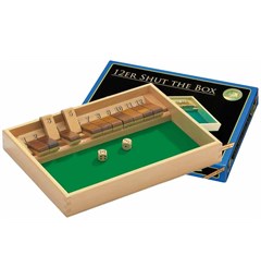 Shut the Box 12 er Regnespill